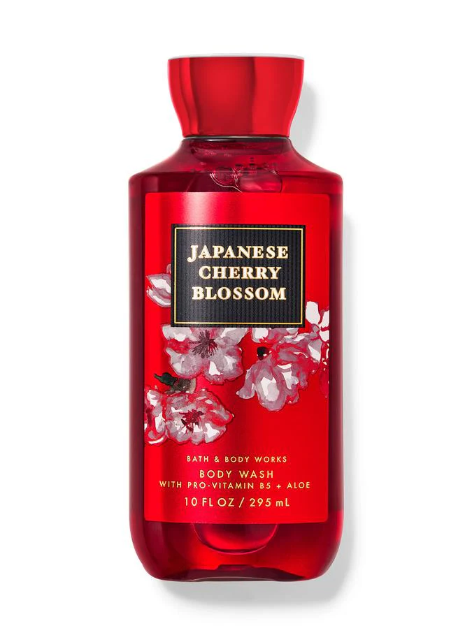 Japanese Cherry Body Wash Bath & Body Works