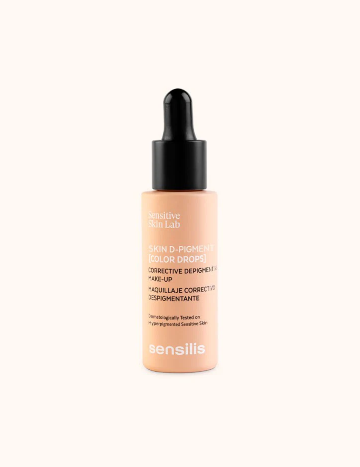 Sensilis Skin D-Pigment Color Drops Maquillaje Correctivo Despigmentante 30 ml Color Beige Rosado