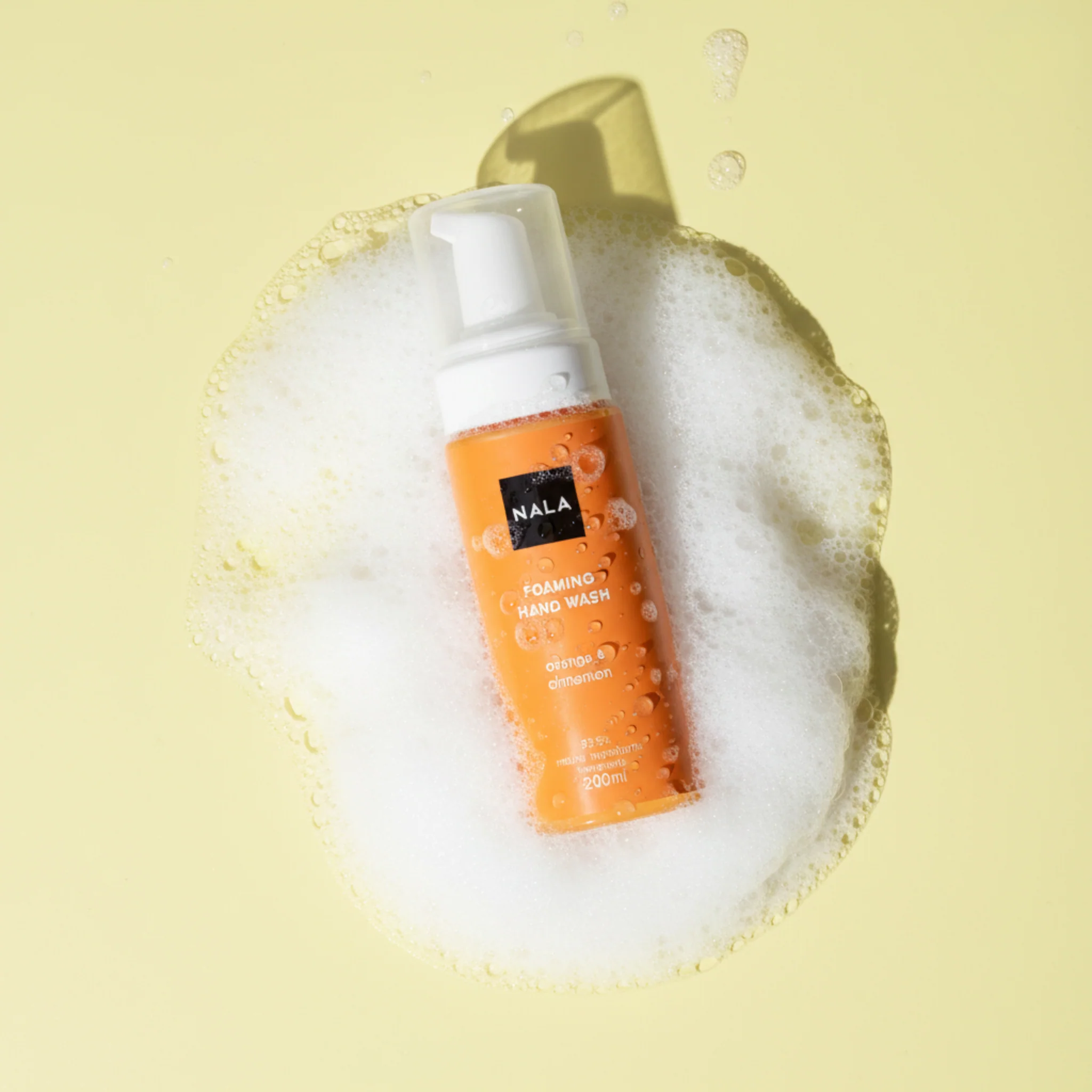 Jabón Natural en Espuma - Naranja y Canela - Imagen 3