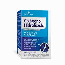 Colágeno hidrolizado con silicio Natysal 60 comprimidos