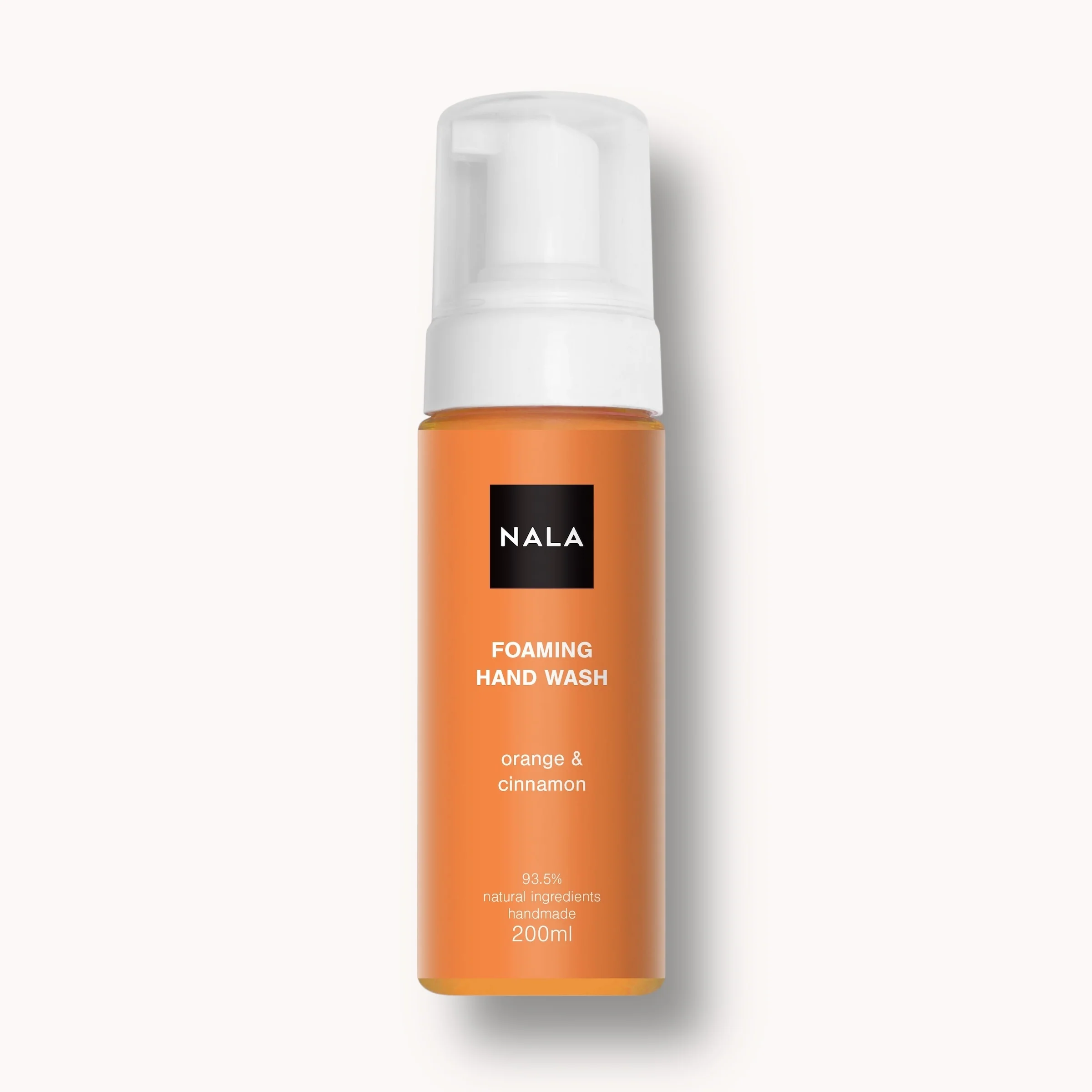Jabón Natural en Espuma – Naranja y Canela