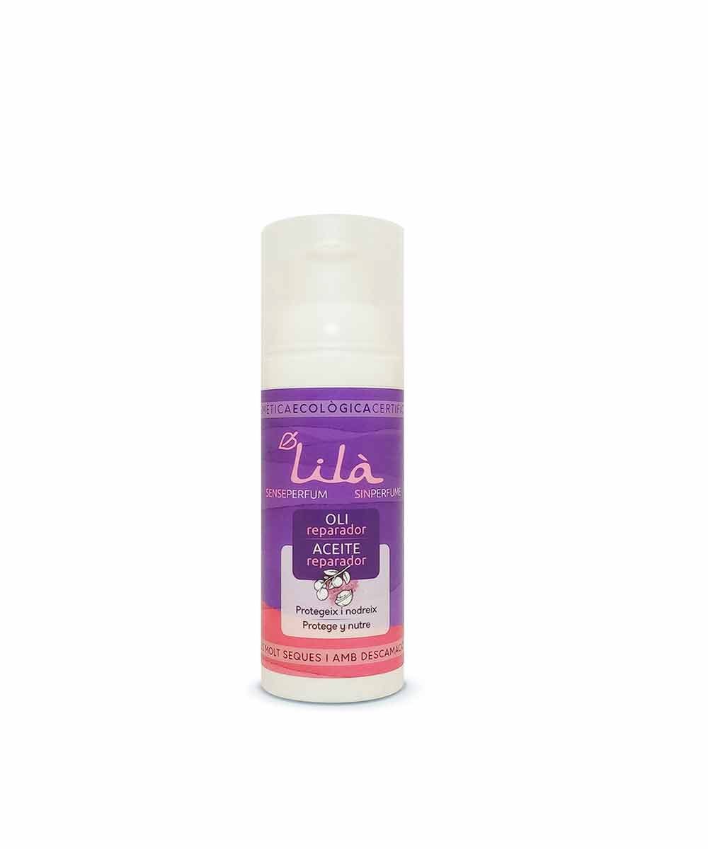 Aceite reparador sin perfume ECO 50ml Lilà
