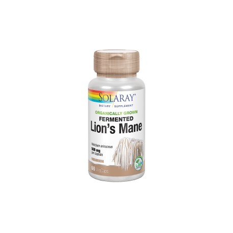 Melena de León (lion`s mane) · Solaray · 60 vegcaps
